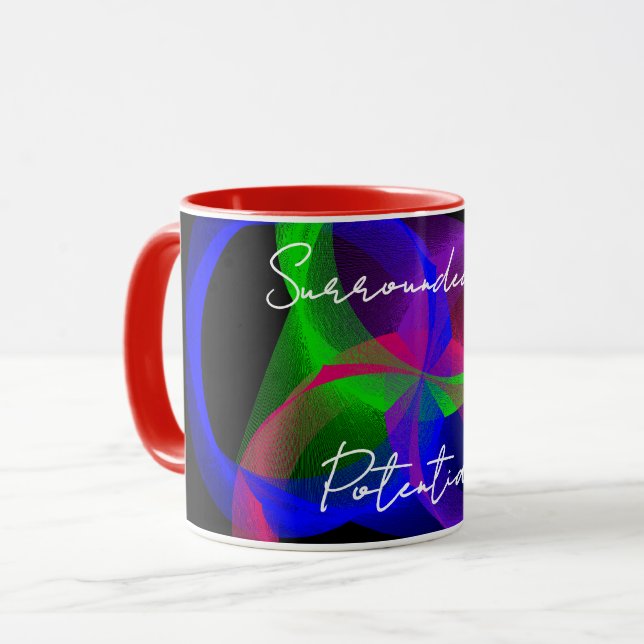 Surrounded By Potential Coffee Mug (Front Left)