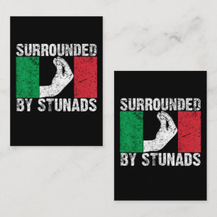 Surrounded by Stunads Card