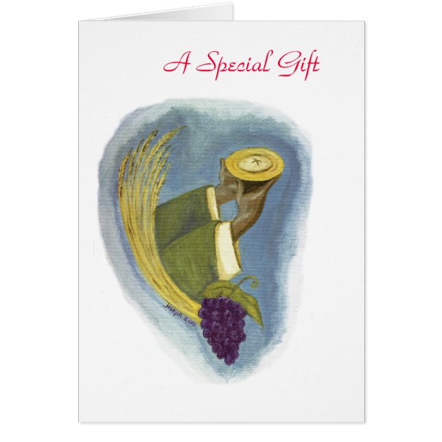 Sursum Corda Mass Intention Card (Front)