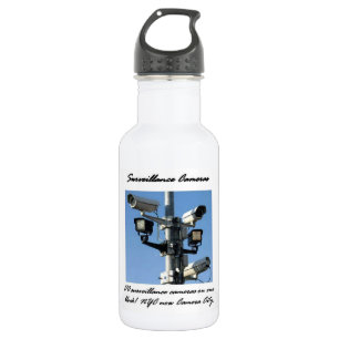 Surveillance Cameras 532 Ml Water Bottle