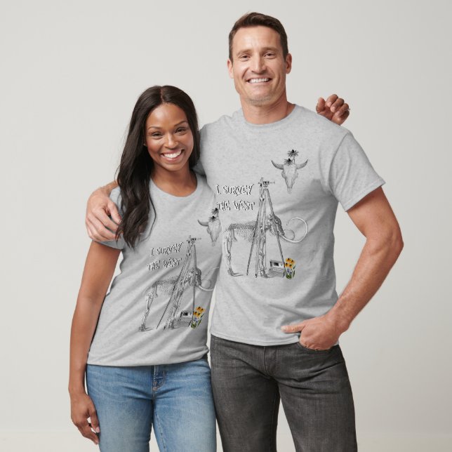 SURVEY LAND SURVEYOR GEOGRAPHICAL MEASURE T-Shirt (Unisex)