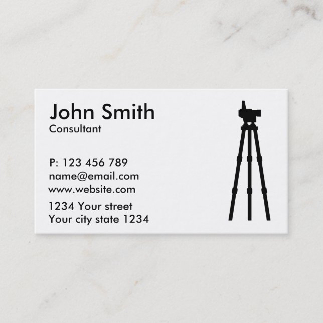 Surveyor Business Card (Front)