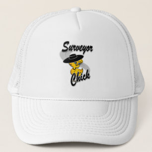 Surveyor Chick #4 Trucker Hat