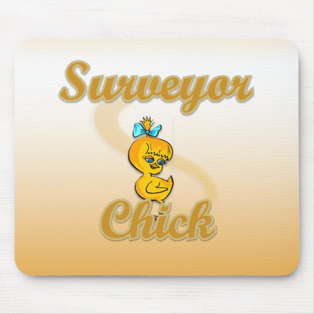 Surveyor Chick Mouse Pad (Front)