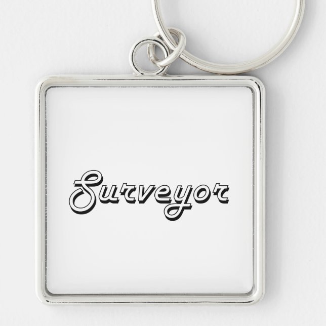 Surveyor Classic Job Design Key Ring (Front)