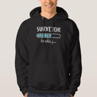 Surveyor Loading Family Friends Humour Trendy Posi Hoodie