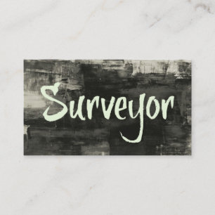 Surveyor Rustic Business Card