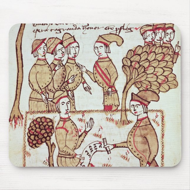 Surveyor with his Workers Mouse Pad (Front)