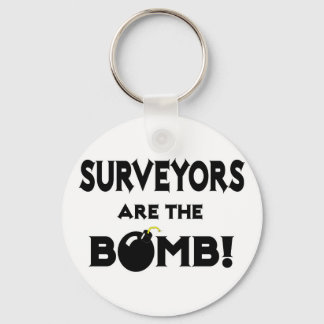 Surveyors Are The Bomb! Key Ring