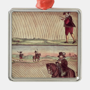 Surveyors, c.1590 metal tree decoration