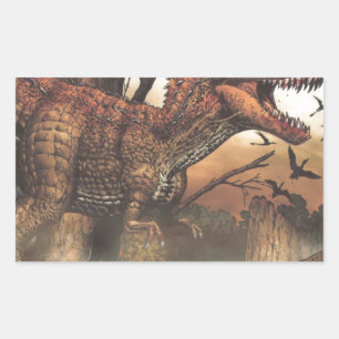 Survival for the fittest.jpg rectangular sticker