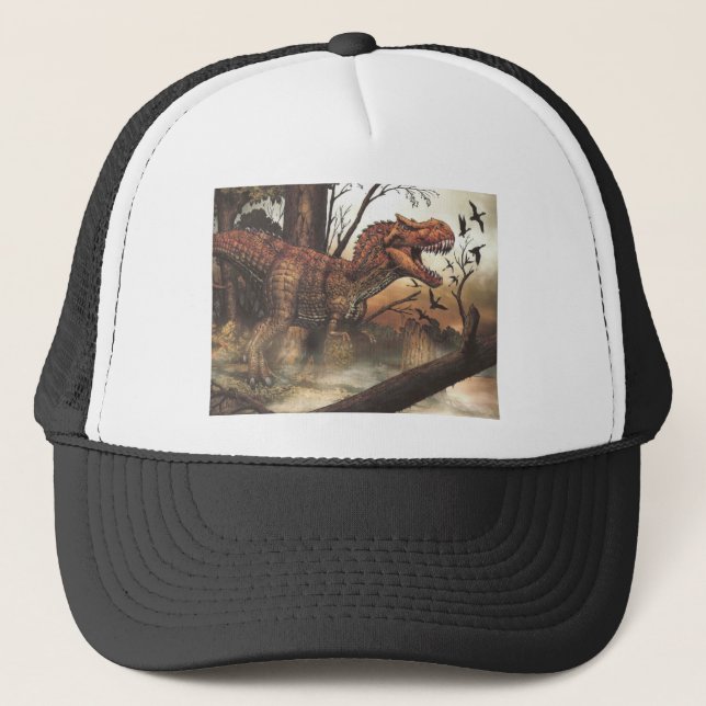 Survival for the fittest trucker hat (Front)