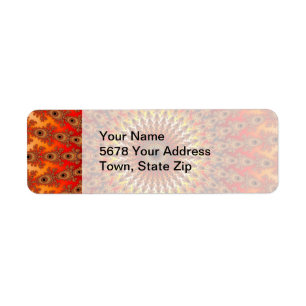 Survival - Fractal Return Address Label