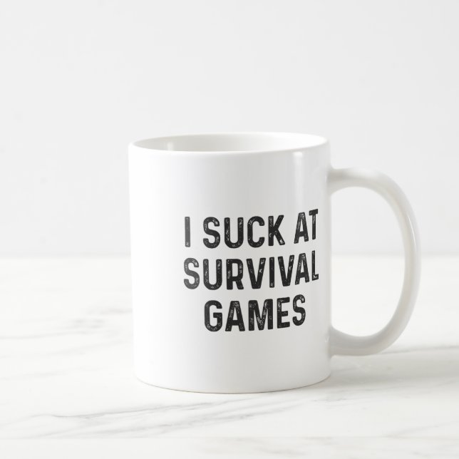 Survival Game  Coffee Mug (Right)
