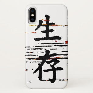 "Survival" in Asian Language iPhone X Case