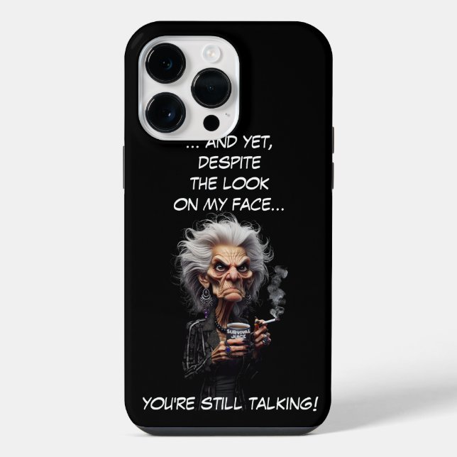 Survival Juice iPhone Case (Back)