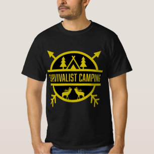Survivalist Camping Bushcraft T-Shirt