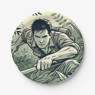 Survivalist Spirit Paper Plate