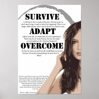 Survive Adapt Overcome Poster
