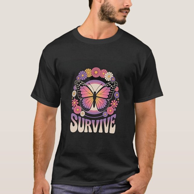 Survive Butterfly T-Shirt (Front)
