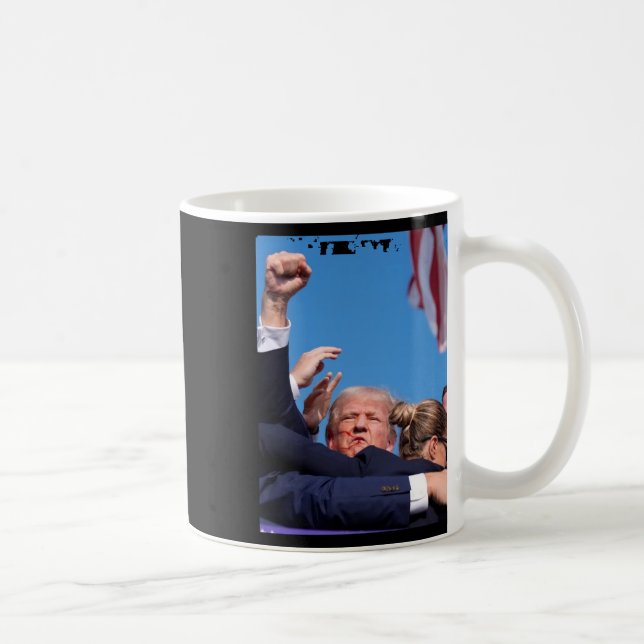 Survive Shooting Premium Scoop  Coffee Mug (Right)