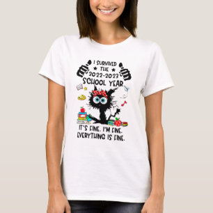 Survived 2022-2023 School Year Happy Last Day Of S T-Shirt