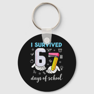 Survived 67 Days Of School Funny Meme Teacher Key Ring