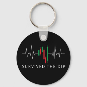 Survived the Dip  Key Ring