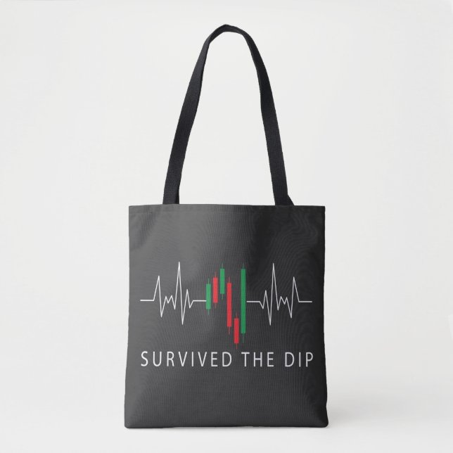 Survived the Dip  Tote Bag (Front)