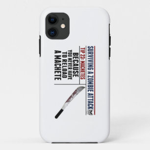 SURVIVING A ZOMBIE ATTACK iPhone Case