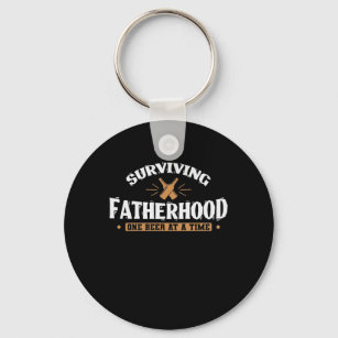 Surviving Fatherhood one beer at a time Papa Key Ring