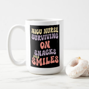 Surviving on Snacks and Smiles – Real & Resilient Coffee Mug