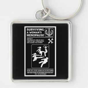 Surviving The Menopause Key Ring