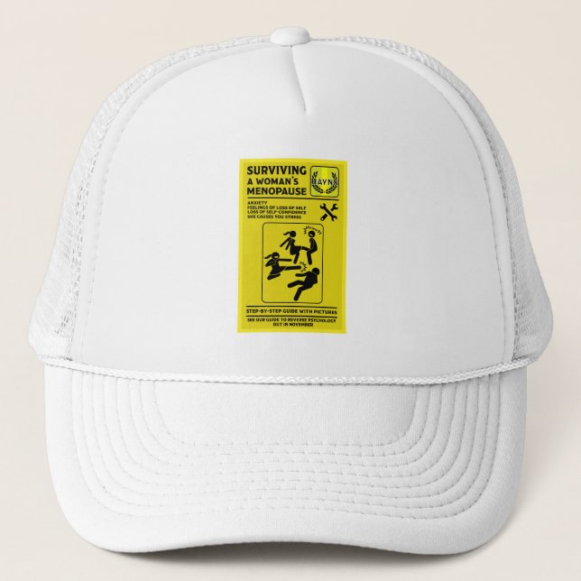 Surviving The Menopause Trucker Hat (Front)