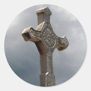 Surviving the Storm Classic Round Sticker