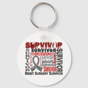 Survivor 10 Brain Surgery Key Ring