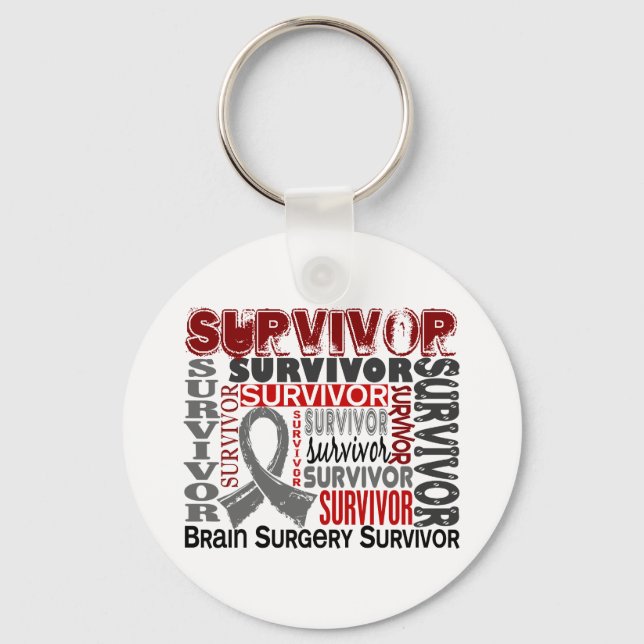 Survivor 10 Brain Surgery Key Ring (Front)