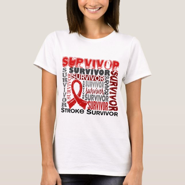 Survivor 10 Stroke T-Shirt (Front)
