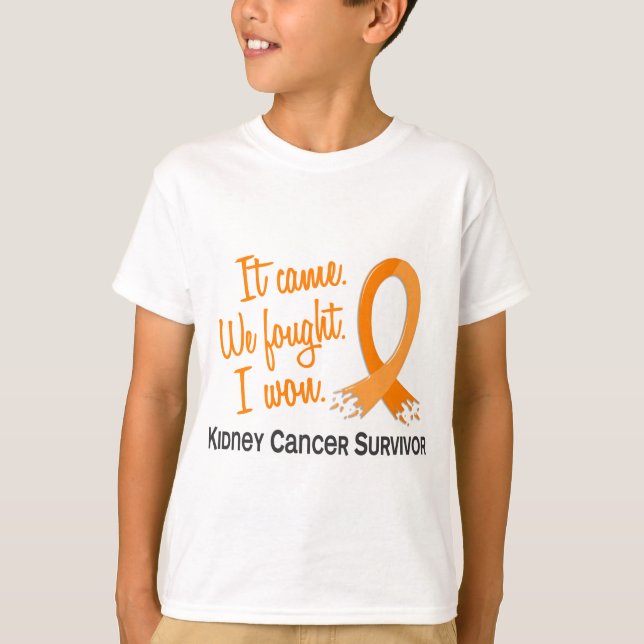 Survivor 11 Kidney Cancer T-Shirt (Front)