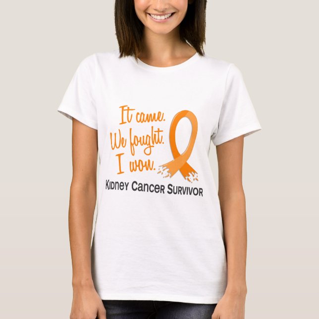 Survivor 11 Kidney Cancer T-Shirt (Front)