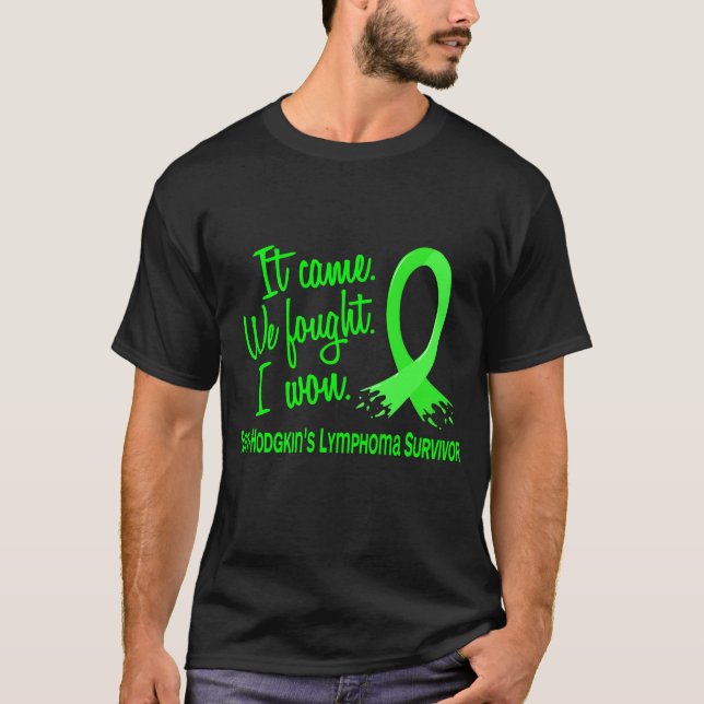 Survivor 11 Non-Hodgkin's Lymphoma T-Shirt (Front)