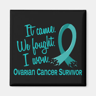 Survivor 11 Ovarian Cancer Magnet