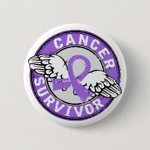 Survivor 14 Hodgkin's Lymphoma 6 Cm Round Badge