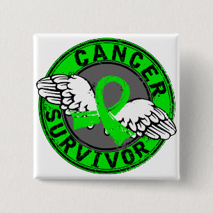 Survivor 14 Non-Hodgkin's Lymphoma 15 Cm Square Badge
