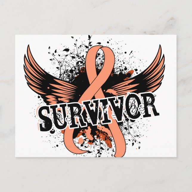 Survivor 16 Endometrial Cancer Postcard (Front)