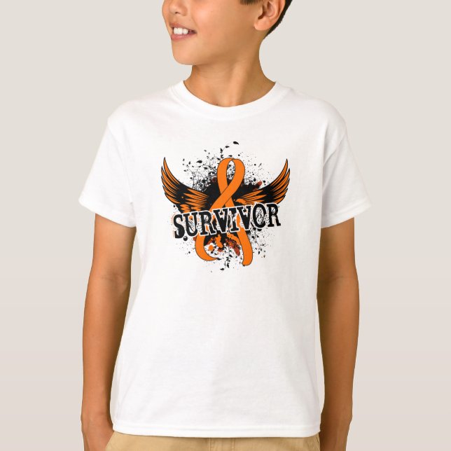 Survivor 16 Leukaemia T-Shirt (Front)