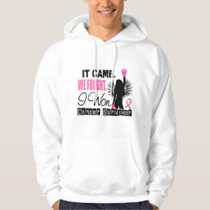 Survivor 22 Breast Cancer Hoodie