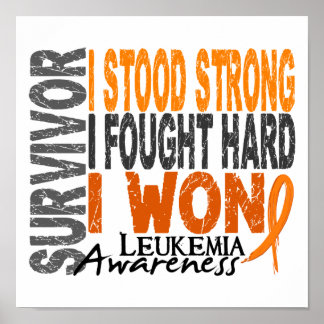 Survivor 4 Leukaemia Poster