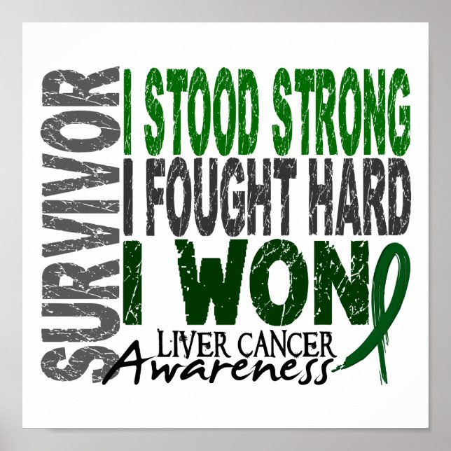 Survivor 4 Liver Cancer Poster (Front)