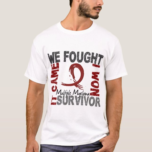 Survivor 5 Multiple Myeloma T-Shirt (Front)